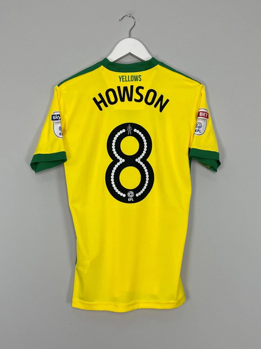 2016/17 NORWICH CITY HOWSON #8 *MATCH ISSUE* HOME SHIRT (M) ERREA(Norwich Howson 8 2016 2017 Match Issue Home Shirt M Errea) 3 2016/17 NORWICH CITY HOWSON #8 *MATCH ISSUE* HOME SHIRT (M) ERREA(Norwich Howson 8 2016 2017 Match Issue Home Shirt M Errea)