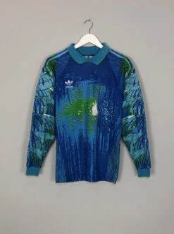 1990/92 ADIDAS GK TEMPLATE SHIRT (S)(Adidas 1990 Gk Template Shirt S)