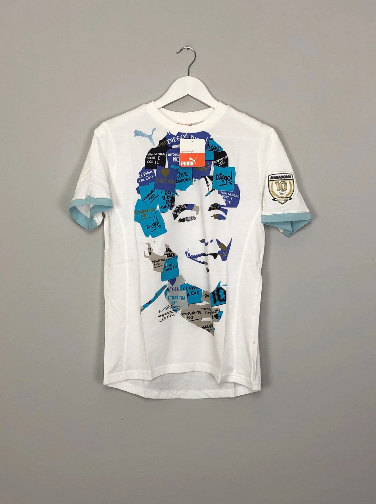 2010 Puma King Maradona Graphic Tee (Kids Sizes)(Puma King Maradona 2010 Graphic Tee Boys) 3 2010 Puma King Maradona Graphic Tee (Kids Sizes)(Puma King Maradona 2010 Graphic Tee Boys)