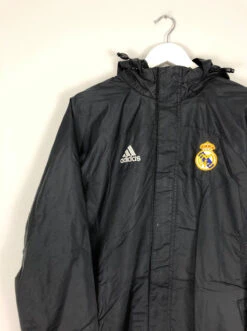 2001/02 REAL MADRID CENTENARY RAIN JACKET (M) ADIDAS(2001 02 Real Madrid Centenary Rain Jacket M Adidas) -Cultkits Shop img 5390