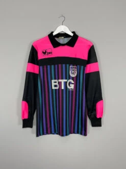 1989/91 SPEZIA #1 GK SHIRT (L) UHLSPORT(Spezia 1989 Gk Shirt L Uhlsport)