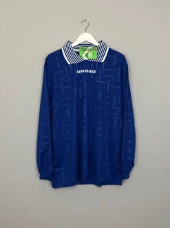 1992 UMBRO *BNWT* L/S TEMPLATE SHIRT (XL)(Umbro 1980s Ls Template Shirt L)