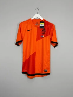 2013 NETHERLANDS *BNWT* VS ROMANIA HOME SHIRT (S) NIKE(Holland 2013 Bnwt Vs Romania Home Shirt S Nike)