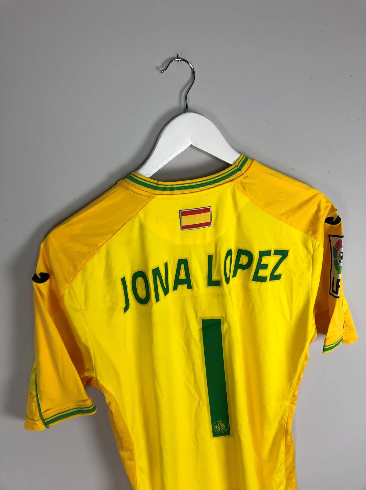 2014/15 GETAFE LOPEZ #1 *MATCH ISSUE* GK SHIRT (M) JOMA(Getafe Lopez 1 2014 15 Match Issue Gk Shirt M Joma) 4 2014/15 GETAFE LOPEZ #1 *MATCH ISSUE* GK SHIRT (M) JOMA(Getafe Lopez 1 2014 15 Match Issue Gk Shirt M Joma) - Image 2