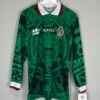 1998 Mexico *Reissue* L/S Home Shirt (Multiple Sizes) ABA Sport(1998 Mexico Reissue L S Home Multiple Sizes Aba Sport) -Cultkits Shop mx 8 ls 1