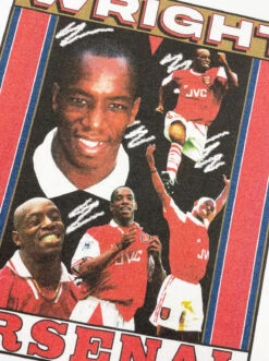 ARSENAL IAN WRIGHT BOOTLEG TEE(Ian Wright Arsenal Bootleg Tee) 10 ARSENAL IAN WRIGHT BOOTLEG TEE(Ian Wright Arsenal Bootleg Tee) -Cultkits Shop wrightBACKCLOSEUP1 3 WHITE